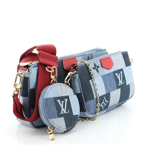 louis vuitton pochette denim|Louis Vuitton denim collection.